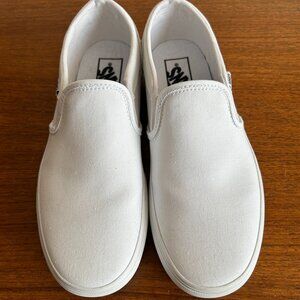 COPY - Vans White Asher Platform Slip-On Shoe